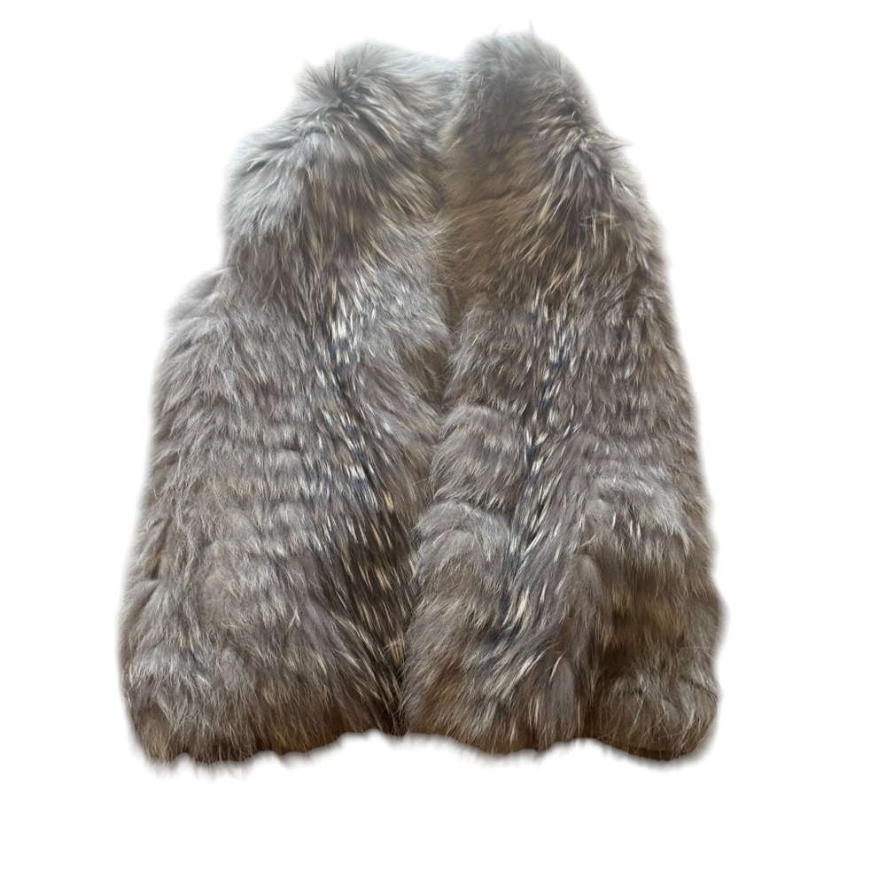 YVES Salomon  feather vest in good condition.